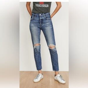 NWT Moussy Vintage Beckton Tapered Jeans 25
